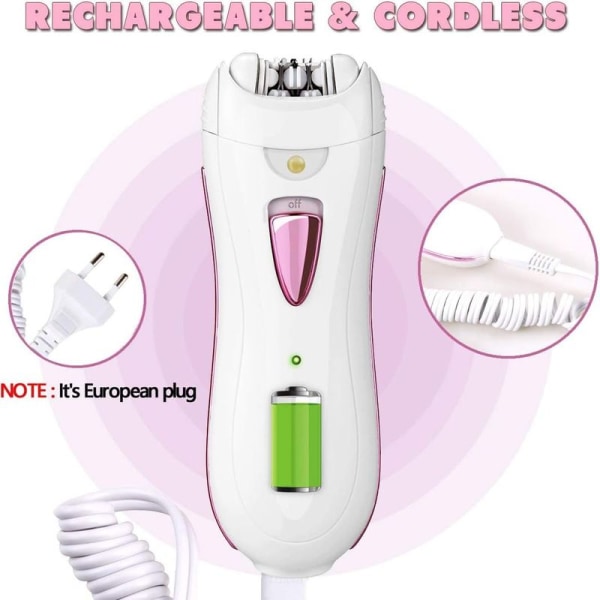 Epilator for kvinner - ansiktshårfjerner for kvinner