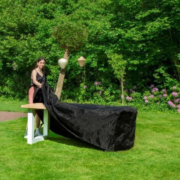Puutarhapöydän suojus - 210x110x70cm - Veden-, UV-, pakkas- ja ruosteenkestävä