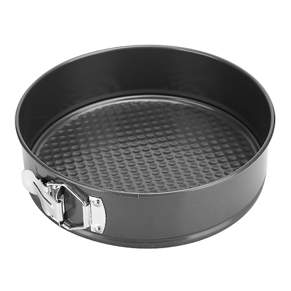 Non-stick spenne avtakbar bunn kakeform rund form karbonstål DIY mousse bakeform (22cm)