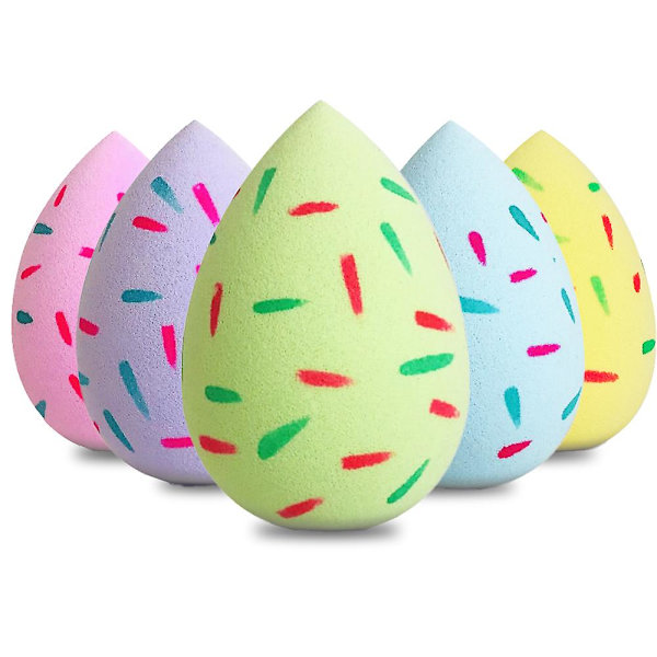 Meikkisieni, Foundation Fusion Beauty Sponge ja Leaf Model, 5 kappaletta