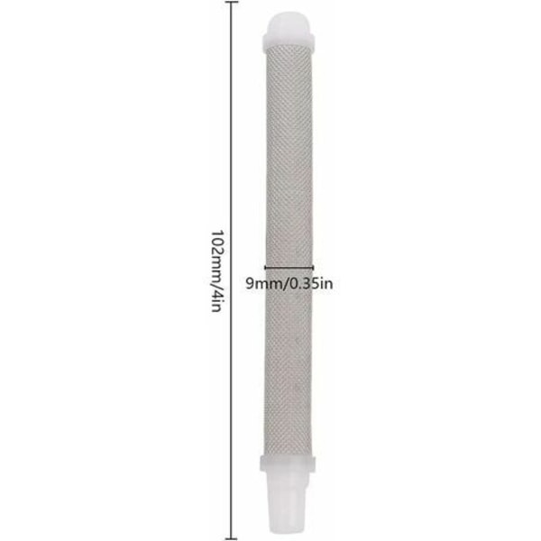 5 st Airless Spray Gun Filterelement 60 Mesh Airless Färgspruta Munstycke Tillbehör för Wagner Airless Färgspruta