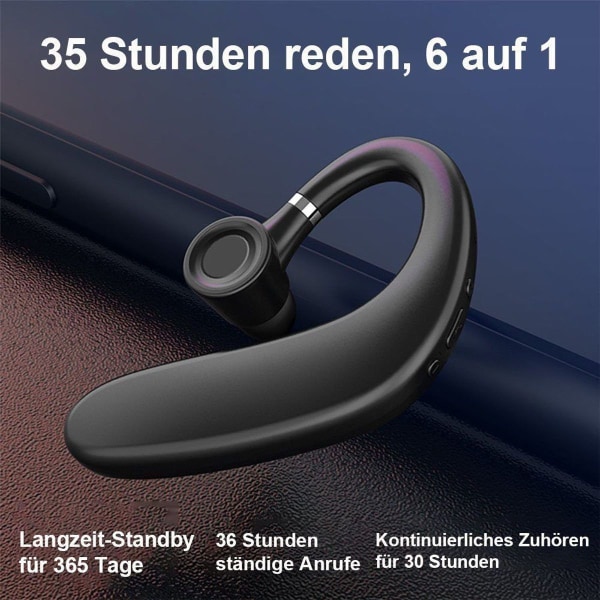 Bluetooth handsfree-headset, trådlöst brusreducerande stereoheadset