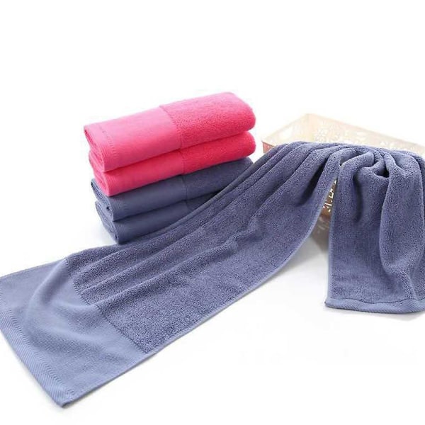 Svedhåndklæde - Super blødt og absorberende - Miljøvenligt 100 % bomuld træningshåndklæde yogahåndklæde 110x32 cm