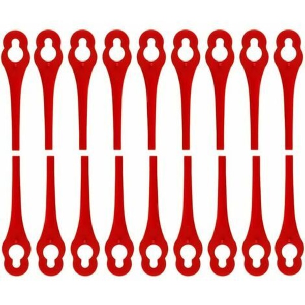?€ Reservedeler ?€'Sett med 100 kniver for Florabest LIDL FRTA 20 A1, FAT 18B2, FAT 18B3 Gresstrimmer