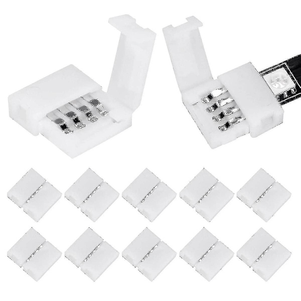 4-pin Rgb Led lysstrimmel-stik - 50 stk.