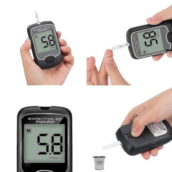 Blodsukkermåler, Diabetes testkit blodsukkertester