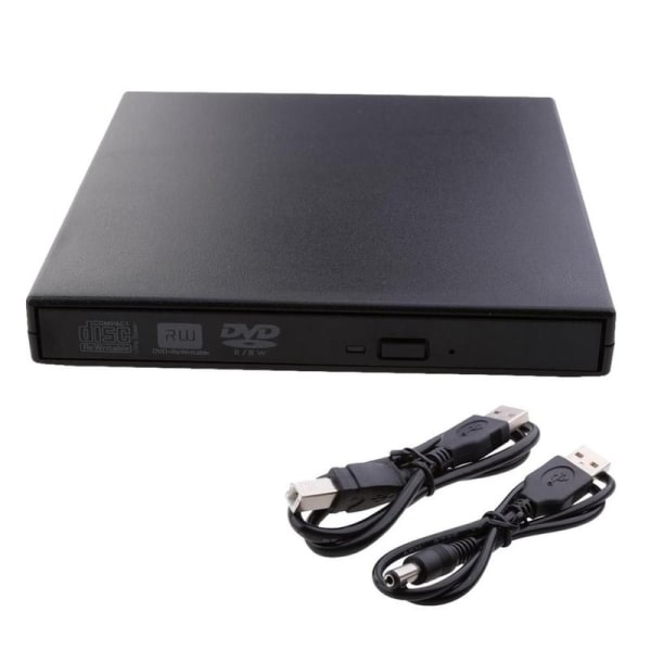 Ulkoinen CD DVD -asema, USB 2.0 kannettava DVD/CD-poltin ja