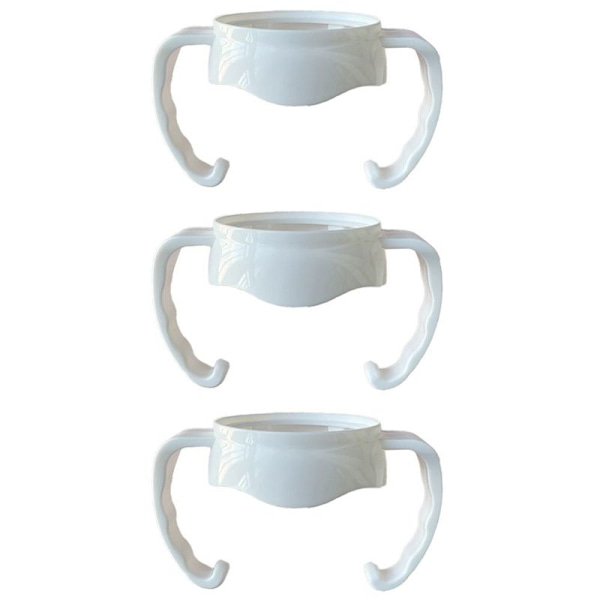 Piece Flaskhållare Kompatibel med Natural Baby Feeding Vit