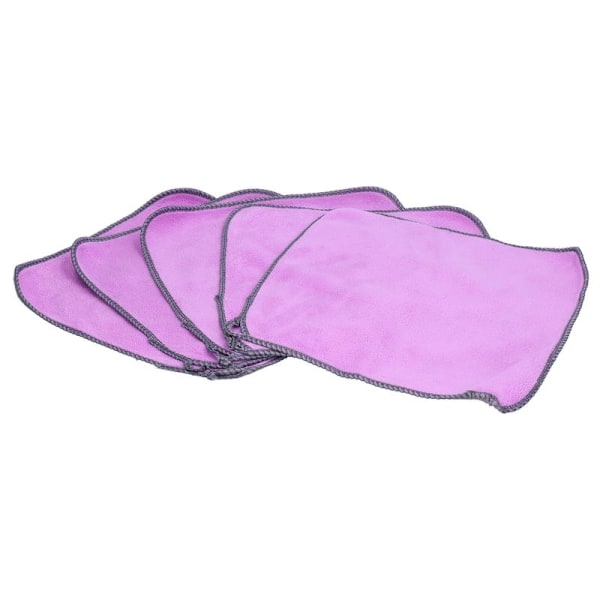 30x30cm 5 kappaleen pakkaus mikrokuituisia teepyyhkeitä, imukykyisiä ja paksuja