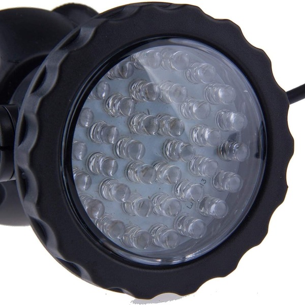 Undervannsdamlys 36 LED fargeskiftende spotlight for vannaquarium hagedam P