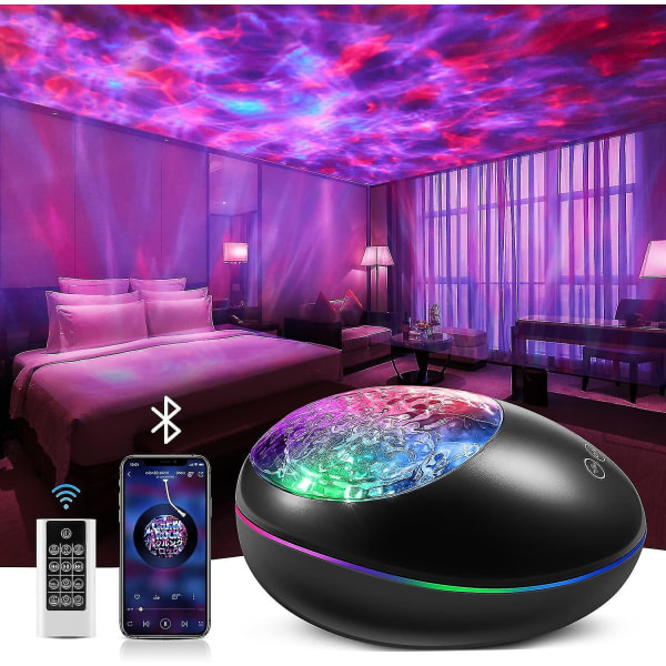 Galaxy Projector,night Light Projector Star Projector Soverom Ocean Wave Projector Kids White Noise Music Bluetooth Starlight,star Projector