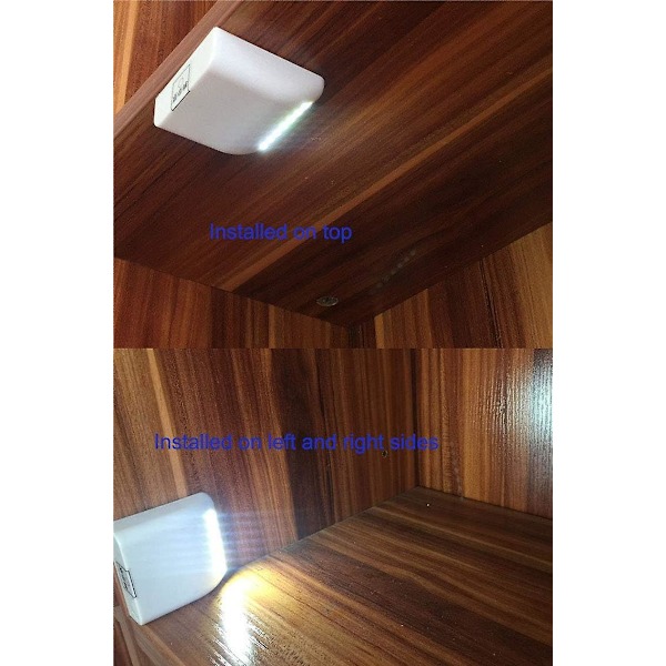 Paket skåp skåp ljussensor LED-lampa för köksskåp, vardagsrum - nattlampa