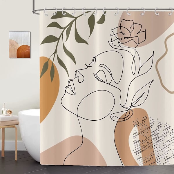 Suojakalvo 180x200cm boheemi vedenpitävä suihkuverho