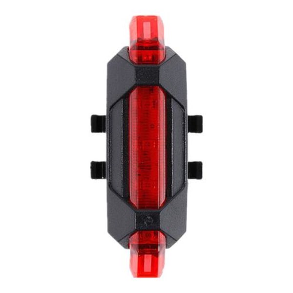 perfeclan 1x Sykkelhale USB Oppladbar Sterk rød