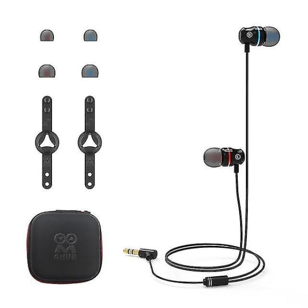 In-ear-hodetelefoner for Oculus Quest 2 VR-headset-spill, støyreduksjon, bass, stereo-ørepropper for Meta Oculus Quest 2-tilbehør