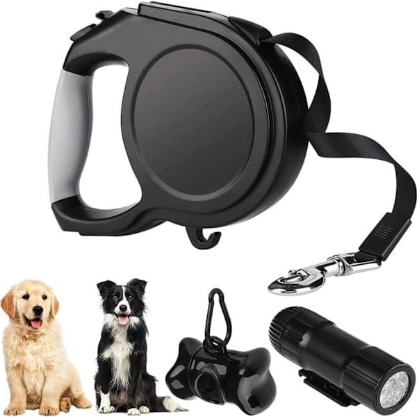 8m Utdragbar Hundkoppel, Utdragbar Hundkoppel, Robust Utdragbar Hund