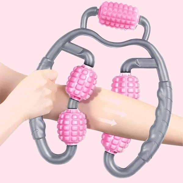 Massage Roller Vikt Ben Celluliter Förlust Kropp Muskelavlastning Massager Hjul Ge