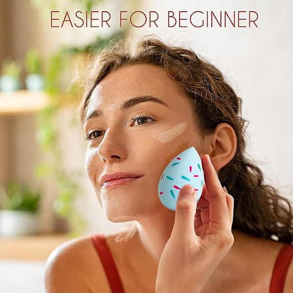 Meikkisieni, Foundation Fusion Beauty Sponge ja Leaf Model, 5 kappaletta