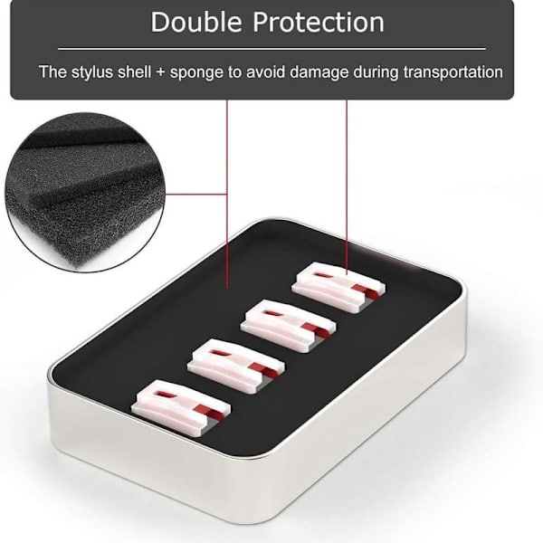 Platespiller nål, 5-pakning universal stylus (ION Jenson)