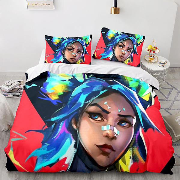 Rädsla för kontrakt-1 # Fearless kontrakt stereotryck 90g borstad digitaltryck 3d set täcke täcke tredelad set set