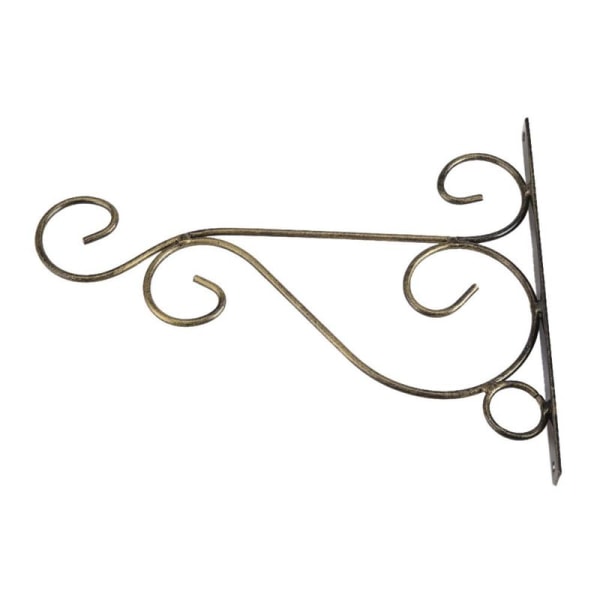 Jernveggbrakett for oppheng av planter, blomster, blomsterpotte