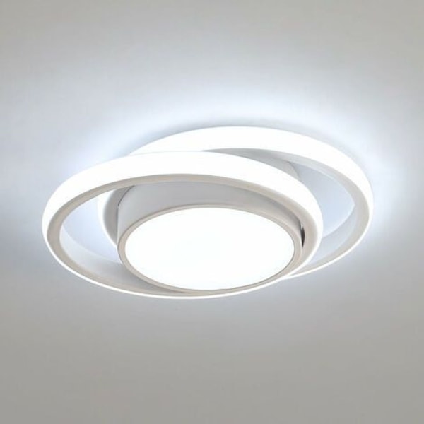 LED loftslampe, rund loftslampe 32W 2500lm, moderne loftslampe til entre Sch