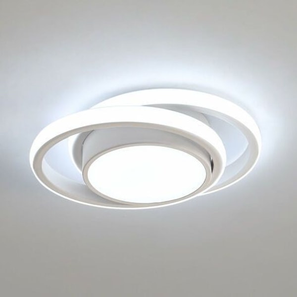 LED-taklampe, rund taklampe 32W 2500lm, moderne taklampe for gang Sch