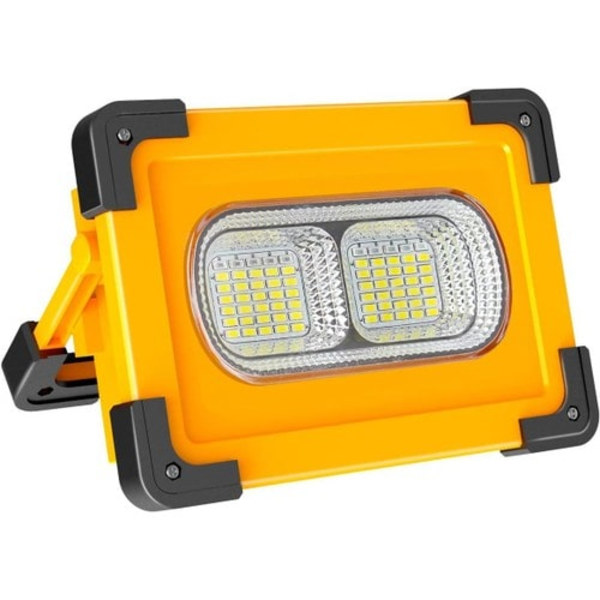 Ladattava LED-valonheitin 60W T-SUNUS Rakennustyömaan valonheitin Työlamppu 4 tilaa SOS-vilkkuvalolla retkeilyyn DIY-töihin