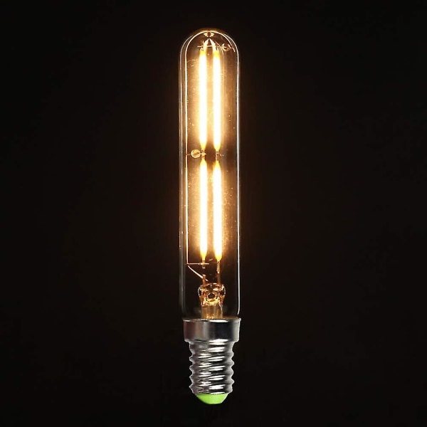 2-pakning 4w T20 LED-pære E14 Edison Liten sokkel Varm hvit 2700k