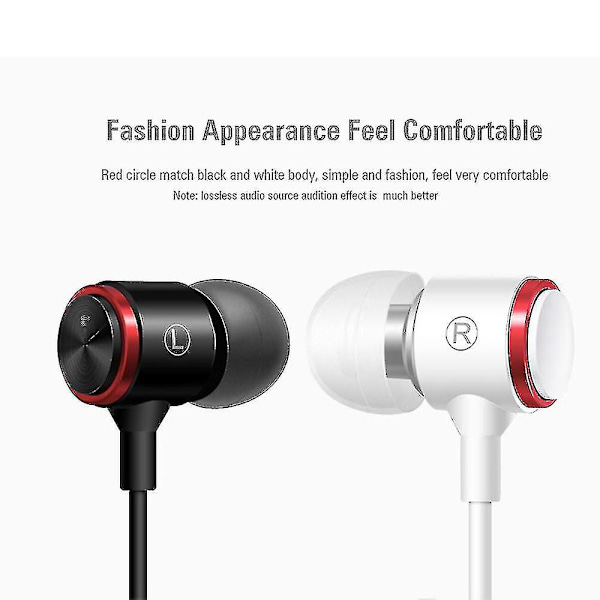 In-ear-hovedtelefoner Sort