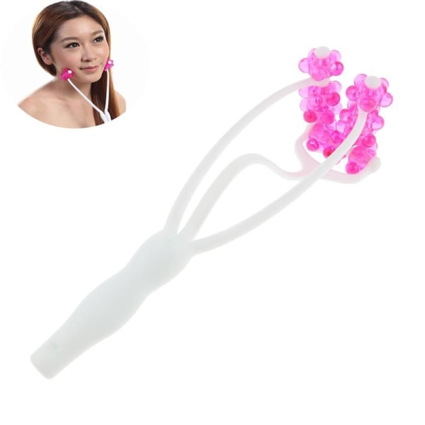 Rullemassager, ansigtsmassageapparat, ansigtsmassageholdning,