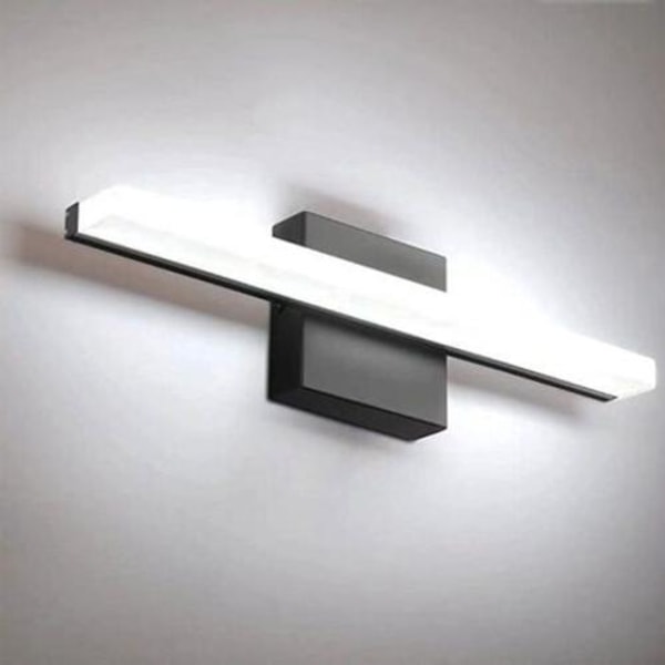 LED-baderomsspeillampe 8W 40CM IP44 4000K Badbelysning 400x80x45mm Vegglampe