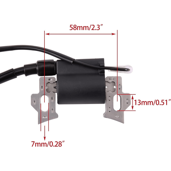 Tenningspole for GX120 GX140 GX160 GX168 GX200 4HK 5,5HK 6,5HK Motor Generator Gressklipper