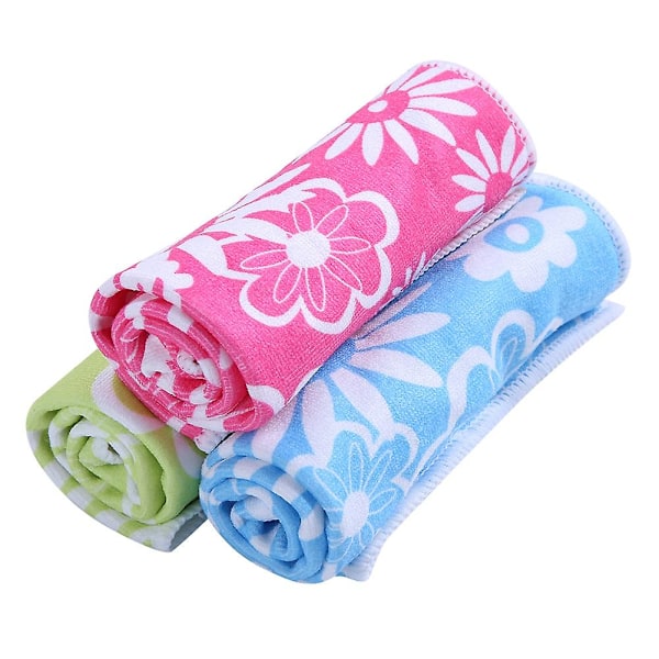 3 st mikrofiber hållbara rengöringsdukar handduk bilpolering kök tvätt handduk