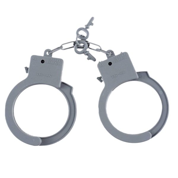 4-pack Nytt Kvinnligt Polis Fancy Rollspel Kostymklänning+Hatt+Bälte+Handfängsel Halloween Exig Kostym S