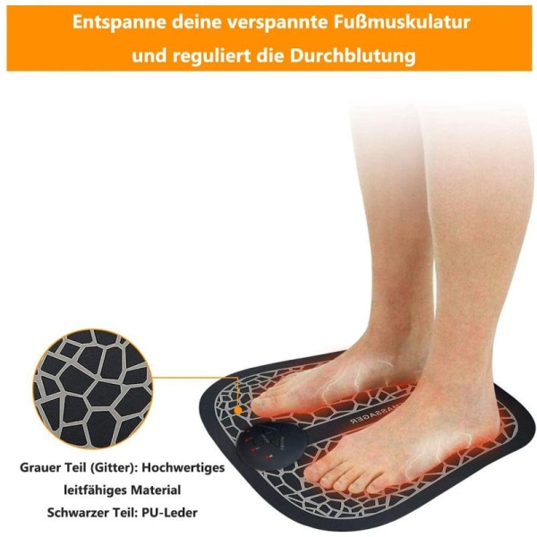 Fodmassager, elektrisk fodmassager, elektrisk fodmassager, fod ma