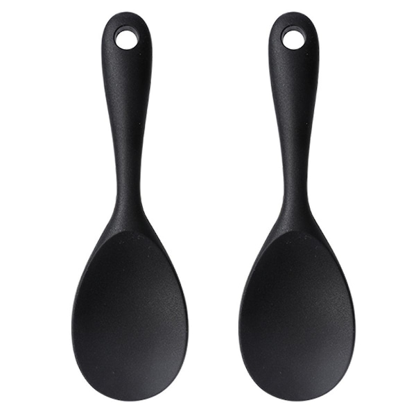 Skedar, Non-stick riskokare rissked, Silikonspatel potatismos, Ris, Riskokare eller mer (svart)