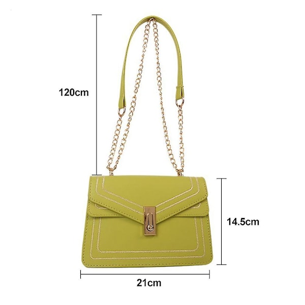 Elegant Kunstlæder Kuvert Clutch Taske Foldbar Taske Velegnet Til Fester, Bryllupper