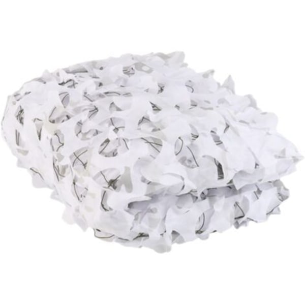 Skygge Sejl 1.5*2M Hvid Camouflage Netting til Patio Tag Skygge