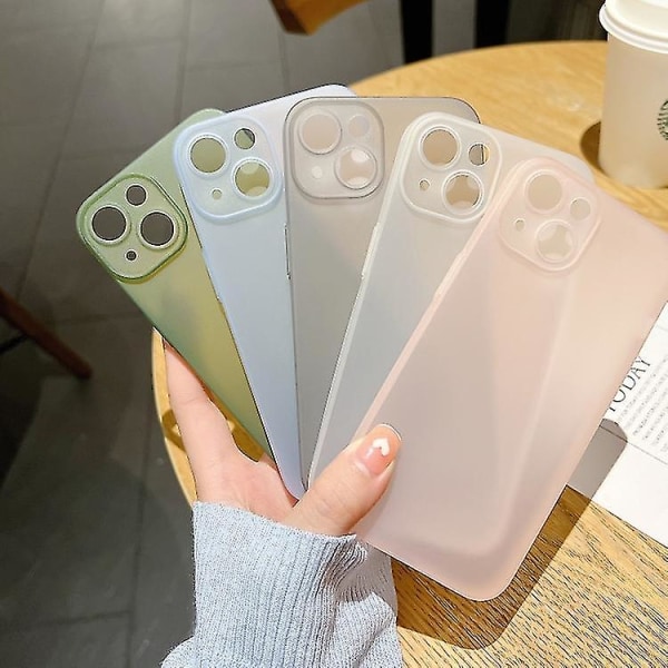 For Iphone 14 Pro Max/ 14 Pro/ 14/ 14 Plus Topp Ultra-tynn Frosted Soft Phone Case