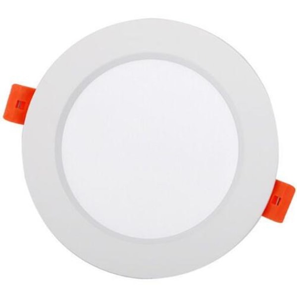 Sæt med 5 dæmpbare LED-indbyggede spotlights, ultraflade 6W indbyggede loftslamper til badeværelse, stue