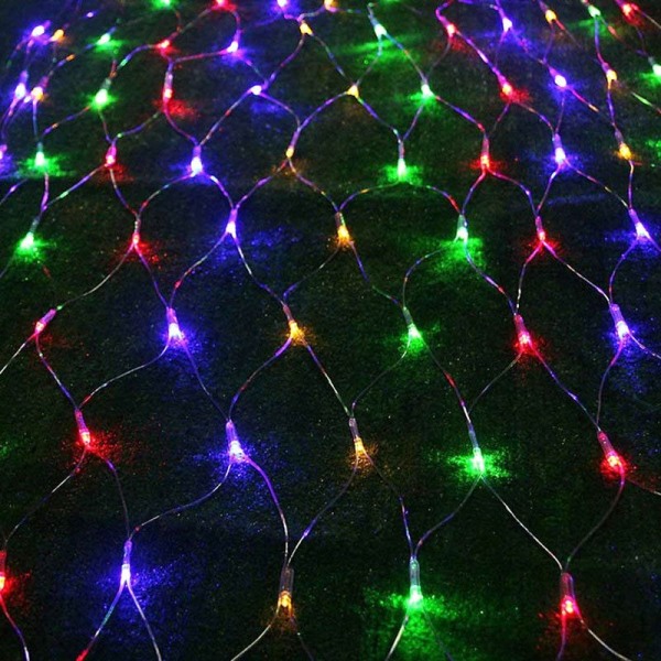 Utendørs LED Mesh Mesh String Lights Vanntett