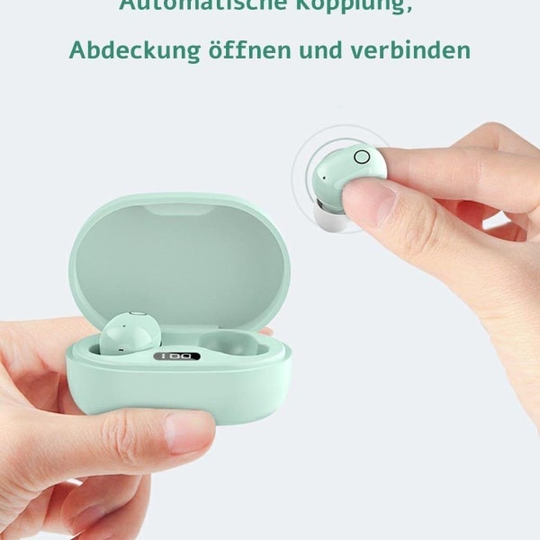 Trådløst Bluetooth-headset Farge Stereo Mini Touch TWS In-Ear