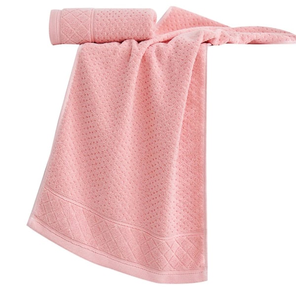 Set handdukar, (34*74 cm) 100 % bomull, ultramjuka och mycket absorberande handdukar (ljusgrön)