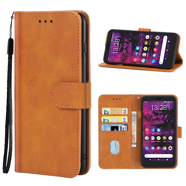 Nahkakotelo Cat S62 Prolle Brown