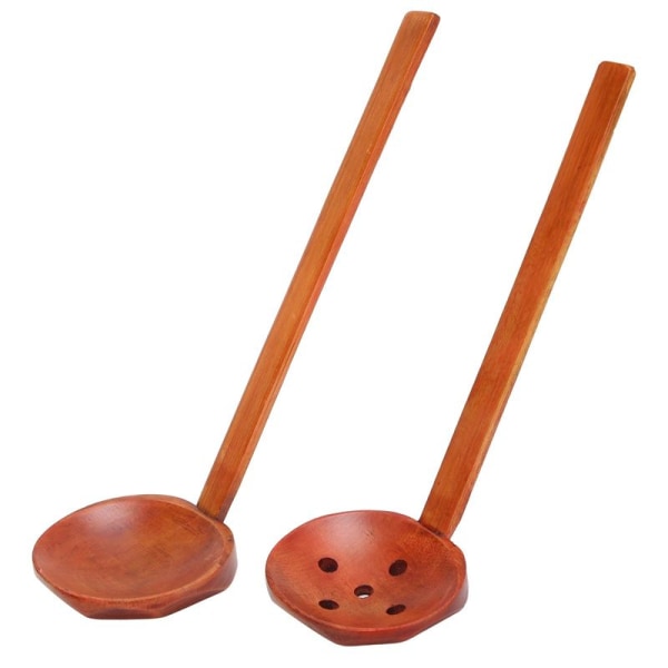 Träslevssked Pastasil Set Bestick
