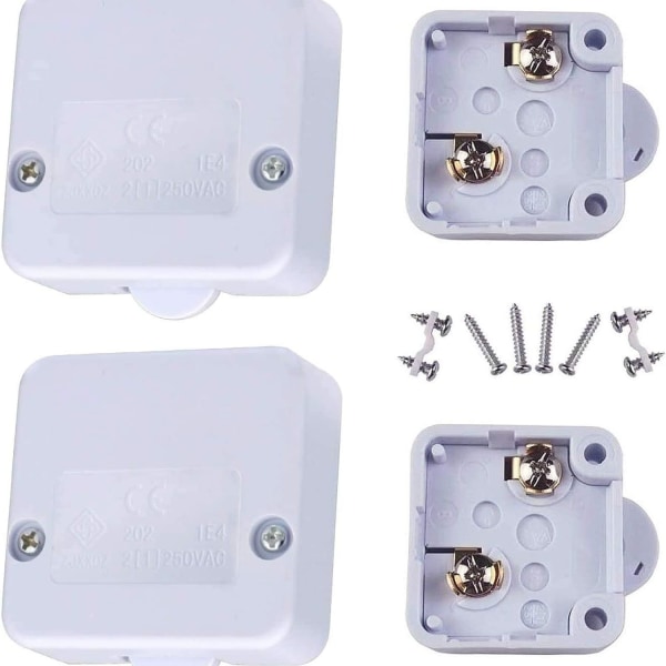 Dørkontaktkoblingsskap 2A 250V Automatisk lysbryter for skapdør 2