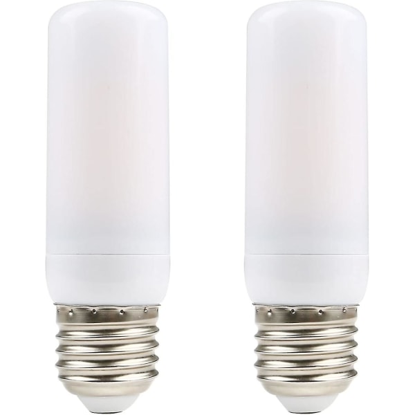 Liekkilamppu | Flame Effect -lamppu | Vilkkuva hehkulamppu, 4 valaistustilaa Led E27 Flame Effect -lamppu koristeet jouluhalloween