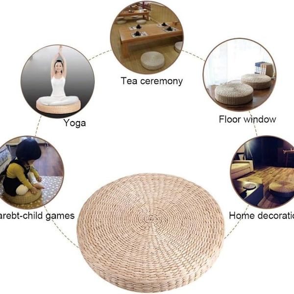 Meditaatiomatto Tatami-matto lattiamatto olkimatto joogapatja meditaatiotyyny