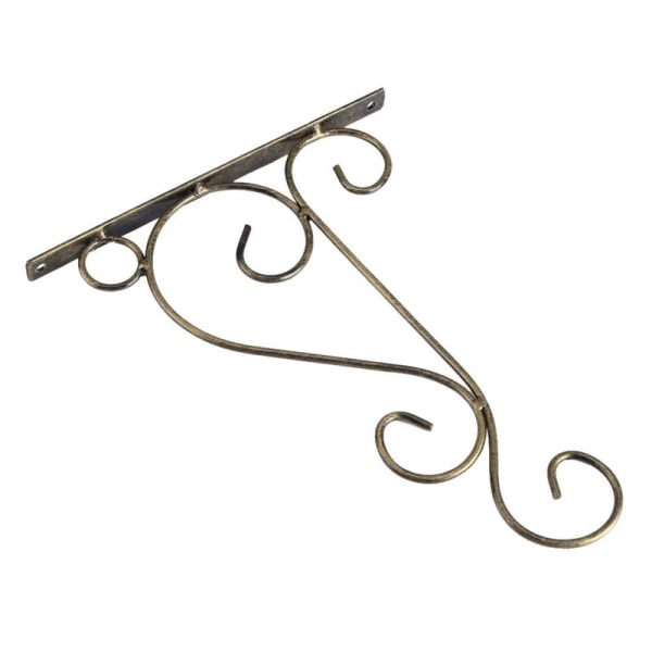 Jernveggbrakett for oppheng av planter, blomster, blomsterpotte